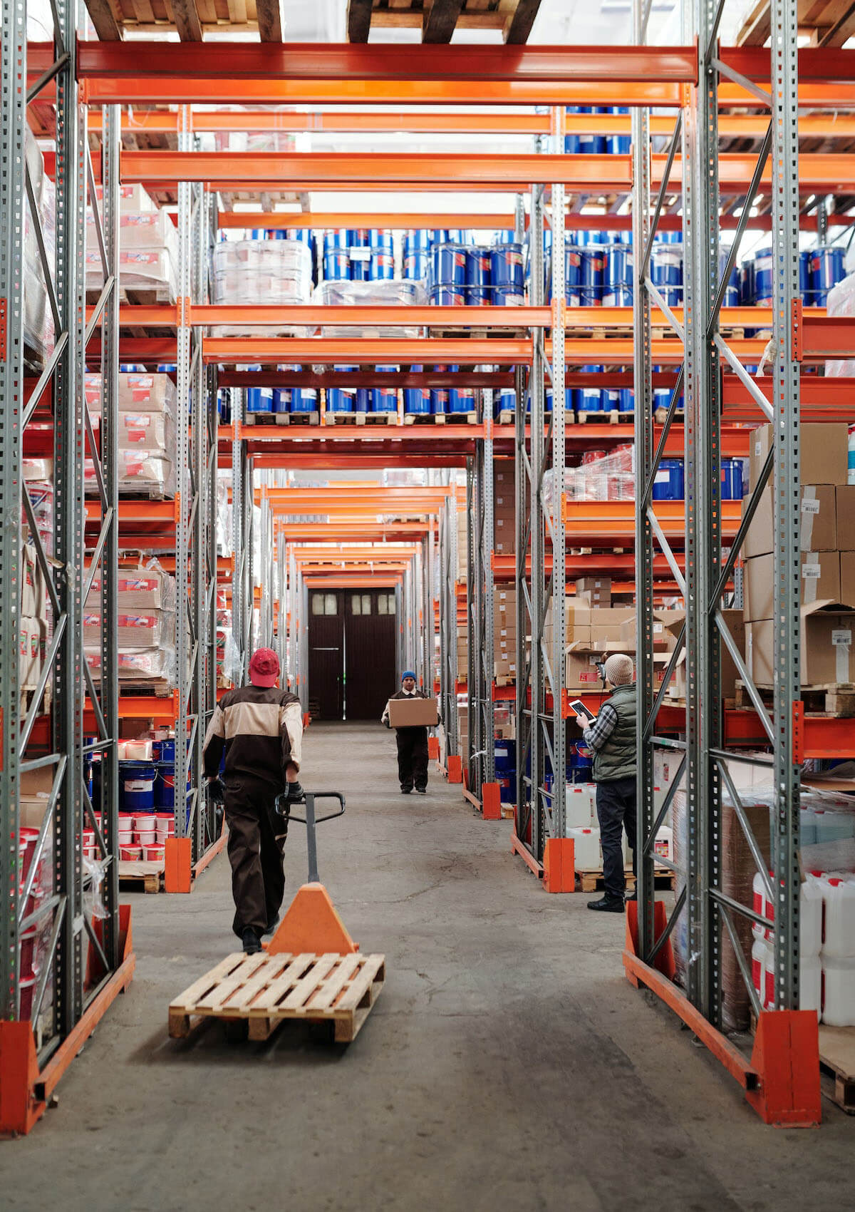 black chair and white table